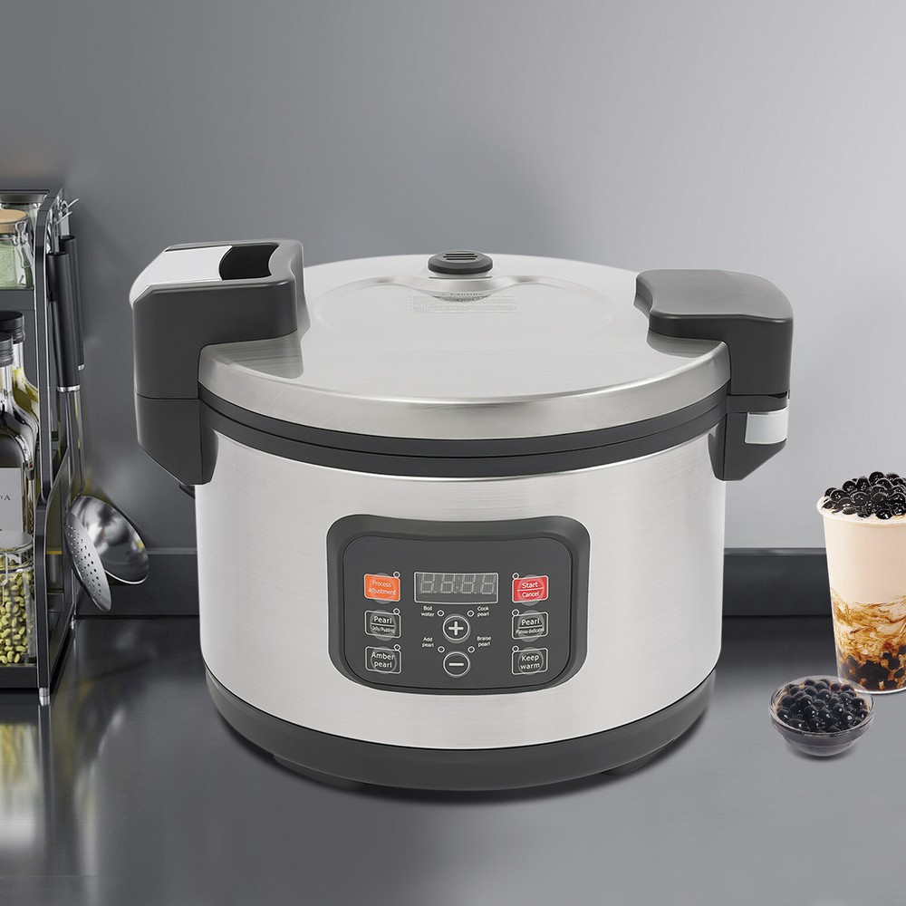 12L Automatic Boba Pot Tapioca Bubble Tea Pearl Maker Machine Commercial Cooker!