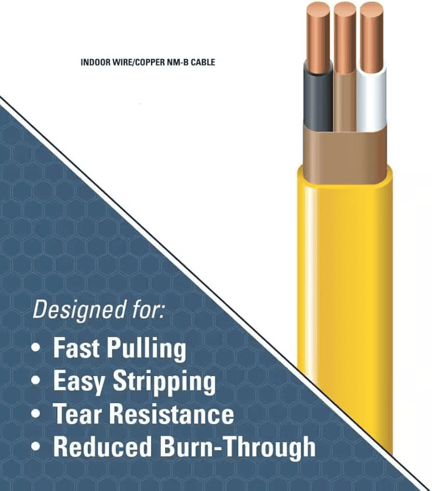 Cable Cabana 12/2 NM-B x 75' Electrical Cable