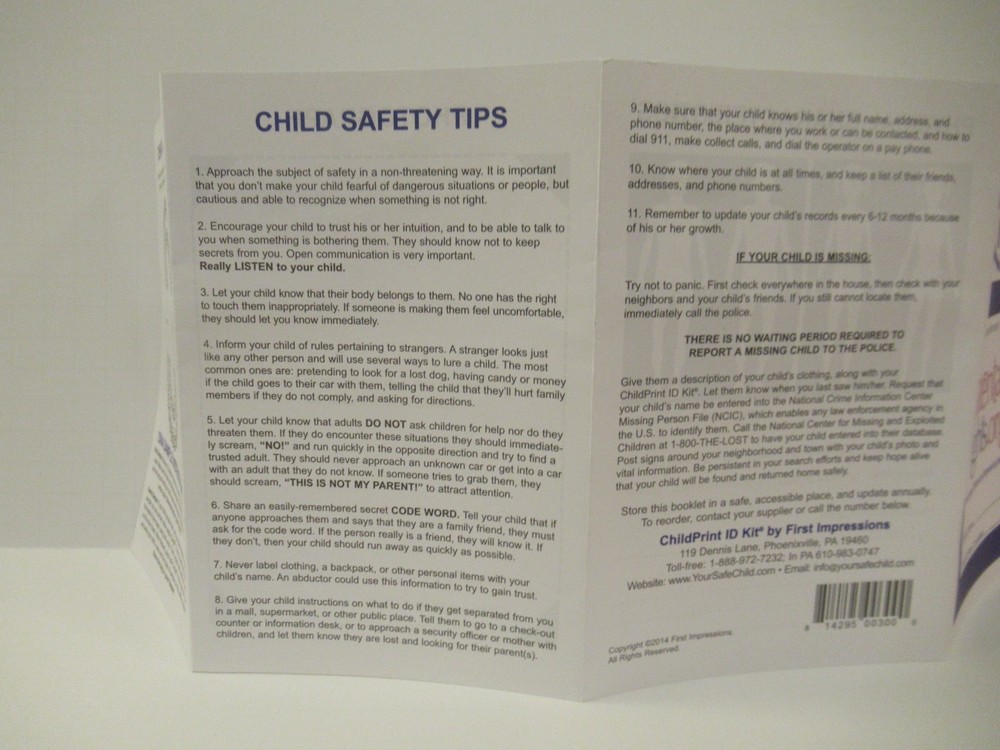 ChildPrint ID Kit by First Impressions