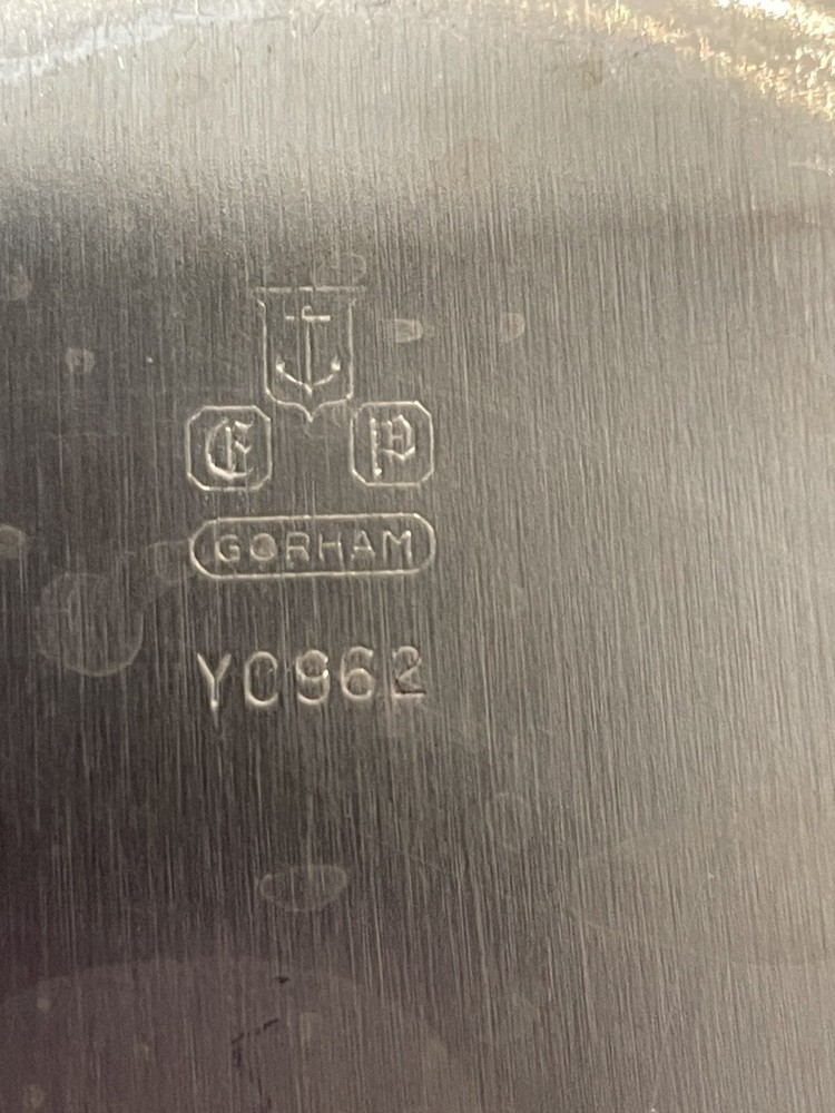Vintage Gorham EP Silver Dish #YC 962