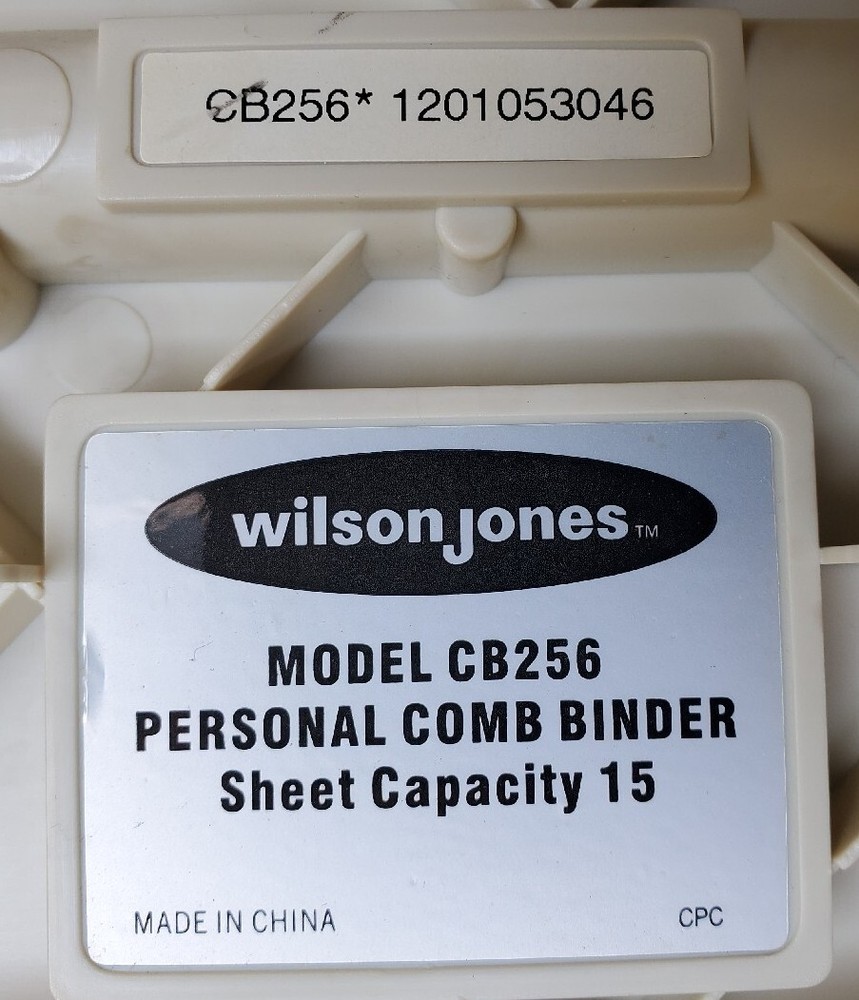 Wilson Jones CB105 Manual Precision Binding System