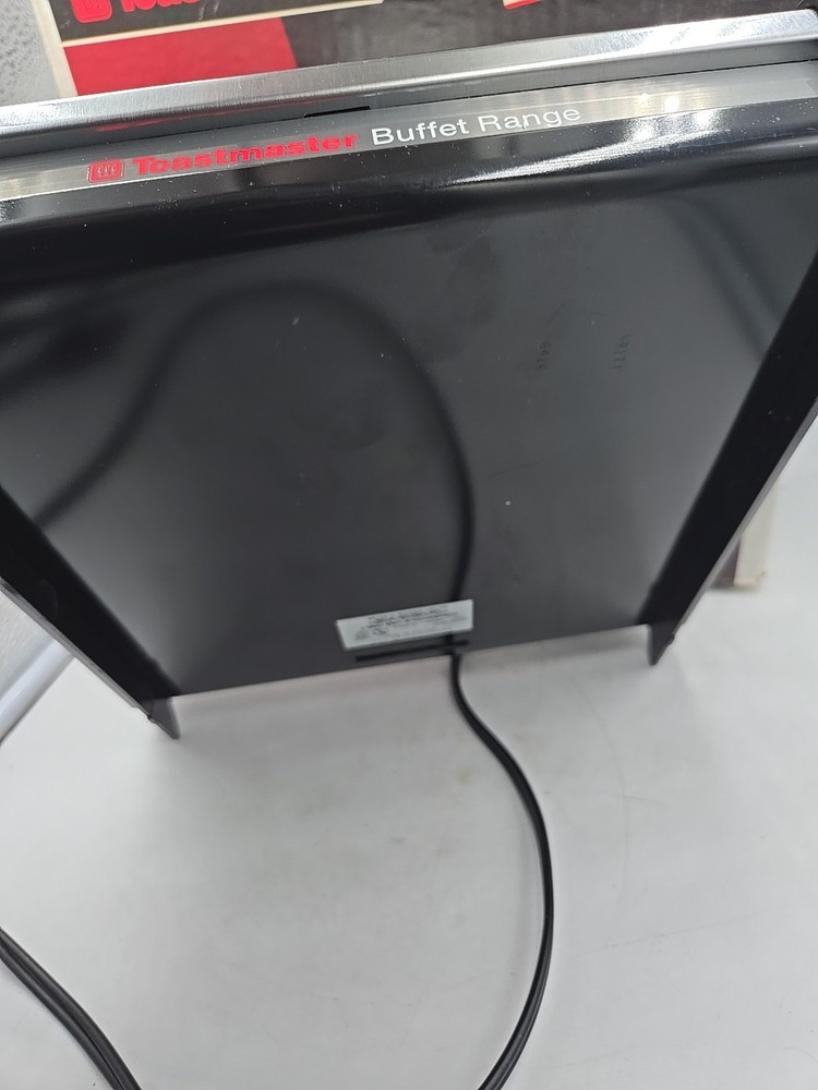 Toastmaster Electric Buffet Range 1000 Watt Modrl 6416