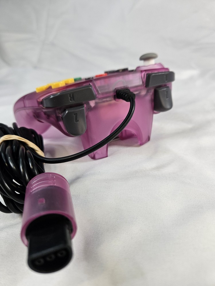 Retrofighter's Brawler64 Wired Atomic Purple Game Controller | Excellent Shape