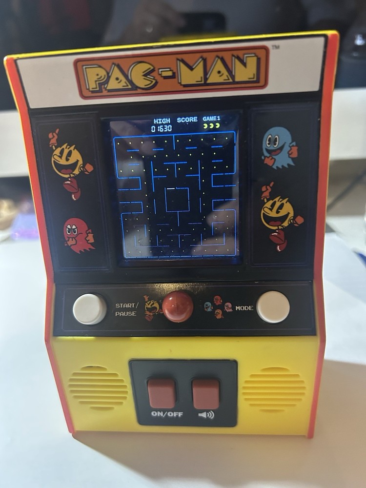 Bandai Namco Mini Pac Man Handheld Arcade 2019