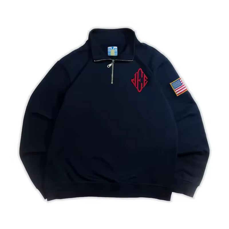 JEE Quarter Zip Navy Blue Jacket/Sweatshirt - All Sizes