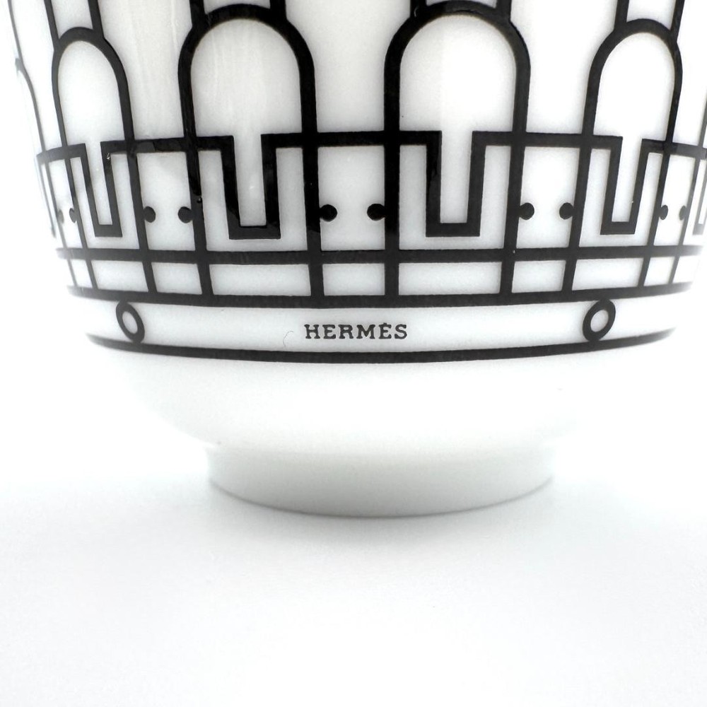 HERMES H Deco Small Cup Pair Set