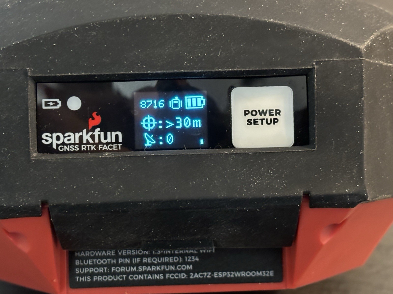 SparkFun RTK Facet L-Band, High Precision Geolocating and Surveying Rover