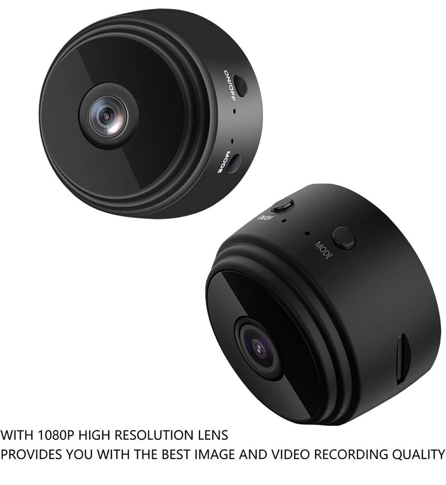 Mini Security Camera 1080P Wireless With Night Vision