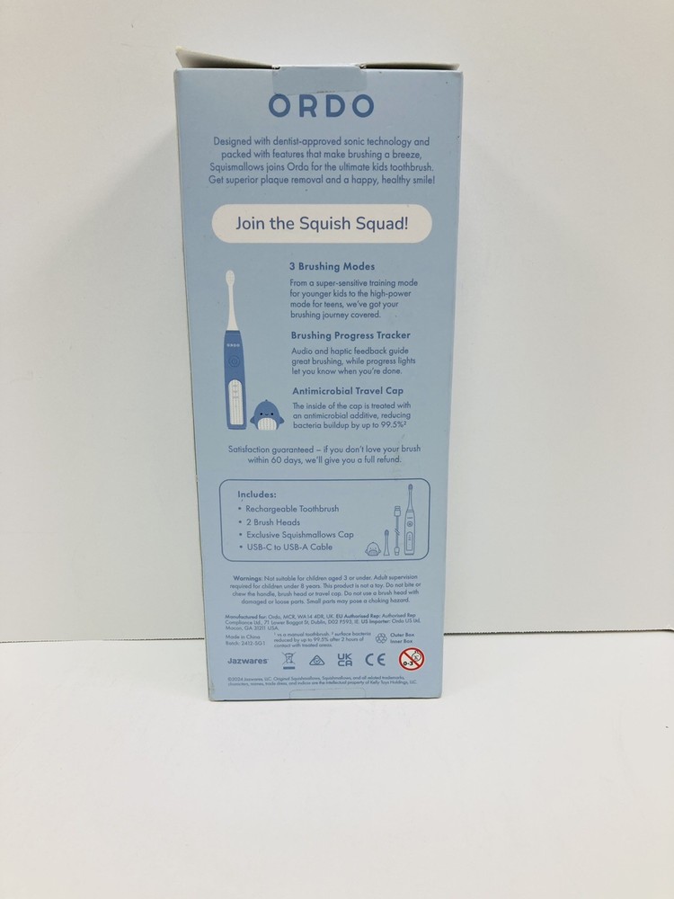 Ordo Sonic Kids Rechargeable Toothbrush