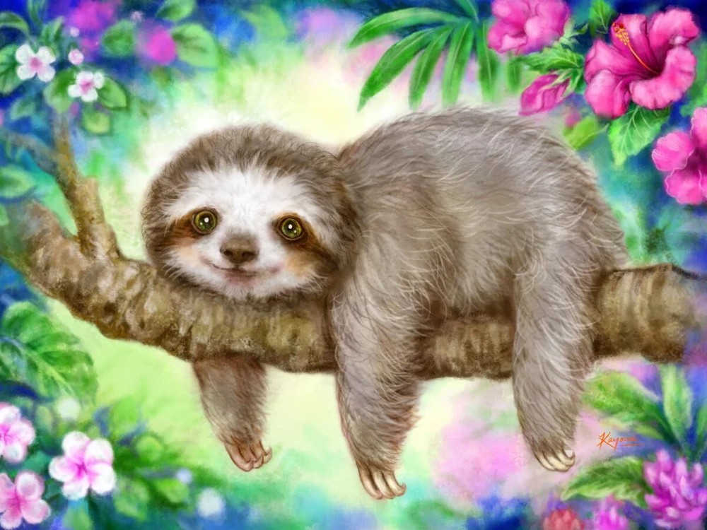 Diamond Painting New in Package Sloth Unbranded