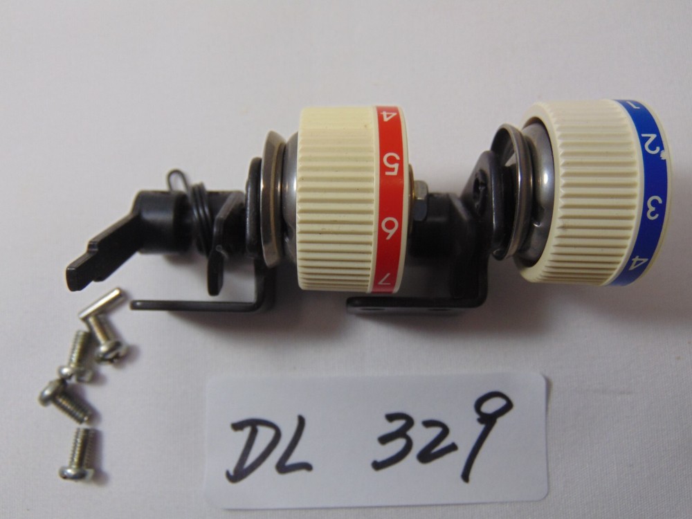 Elna Lock Pro 4 DC Overlock Serger Replacement Part Tension Assembly Red & Blue