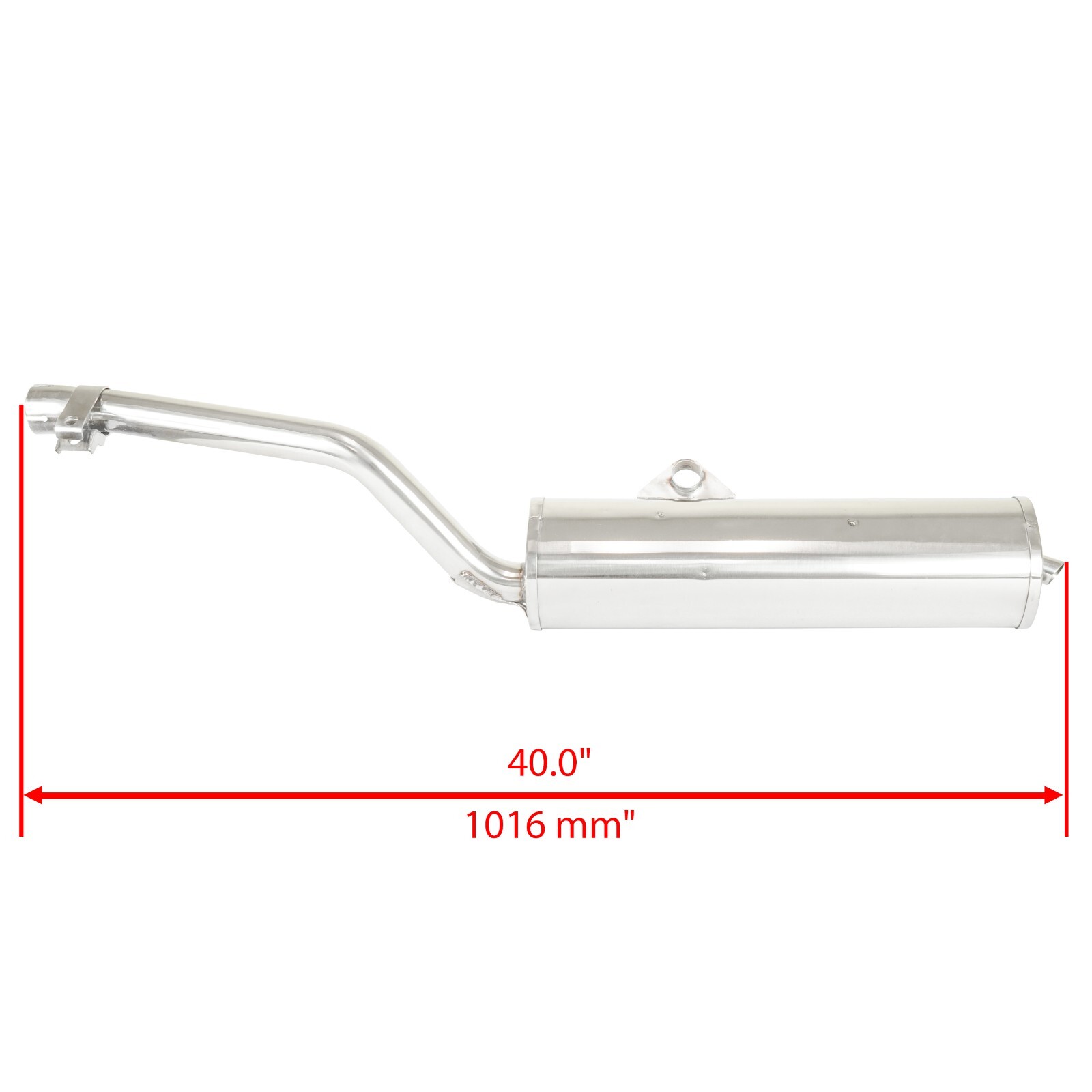 Complete Exhaust Muffler w/ Gasket fits Yamaha Grizzly 660 YFM660F 4X4 2002-2008