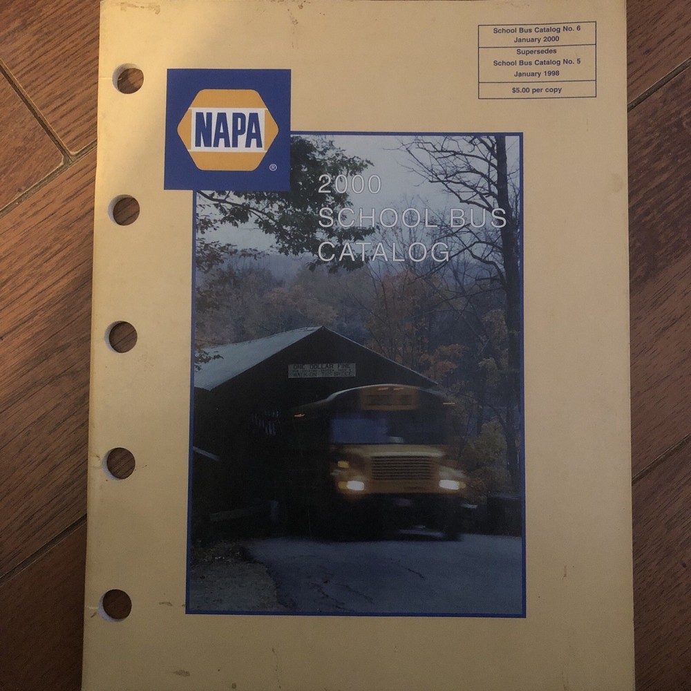 NAPA 2000 School Bus Catalog No. 6