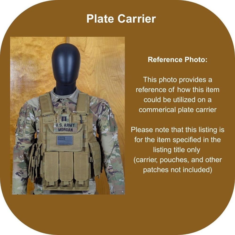 American Flag Patch; Subdued UCP/ACU Foliage Green; Hook Fastener Tactical Patch