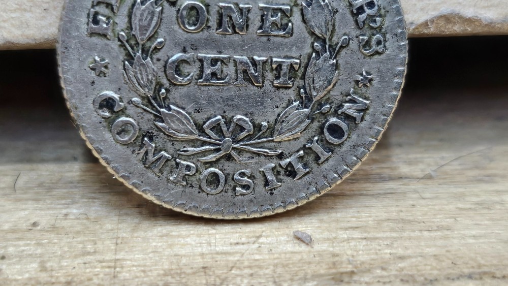 1837 Feuchtwanger's Composition One Cent "Hard Times"