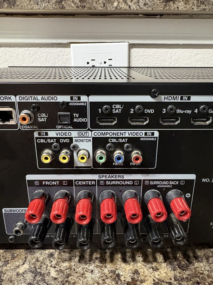 Denon AVR-1913 Integrated Network A/V Receiver No Remote