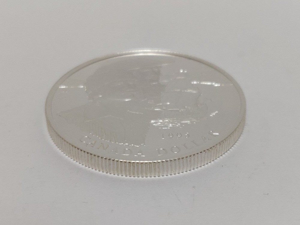 1995 CANADA SILVER DOLLAR HUDSON BAY CO.