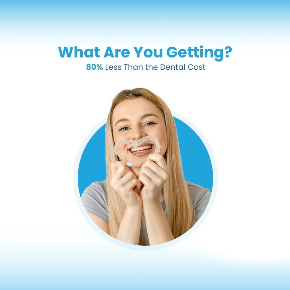 Custom Upper and Lower Teeth Retainer, Clear Dental Retainer for Teeth Stability