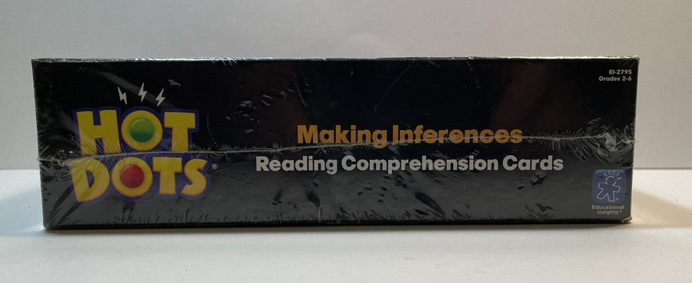 Hot Dots - Making Inferences - Reading Comprehension Cards - Grades 2-6 New Read