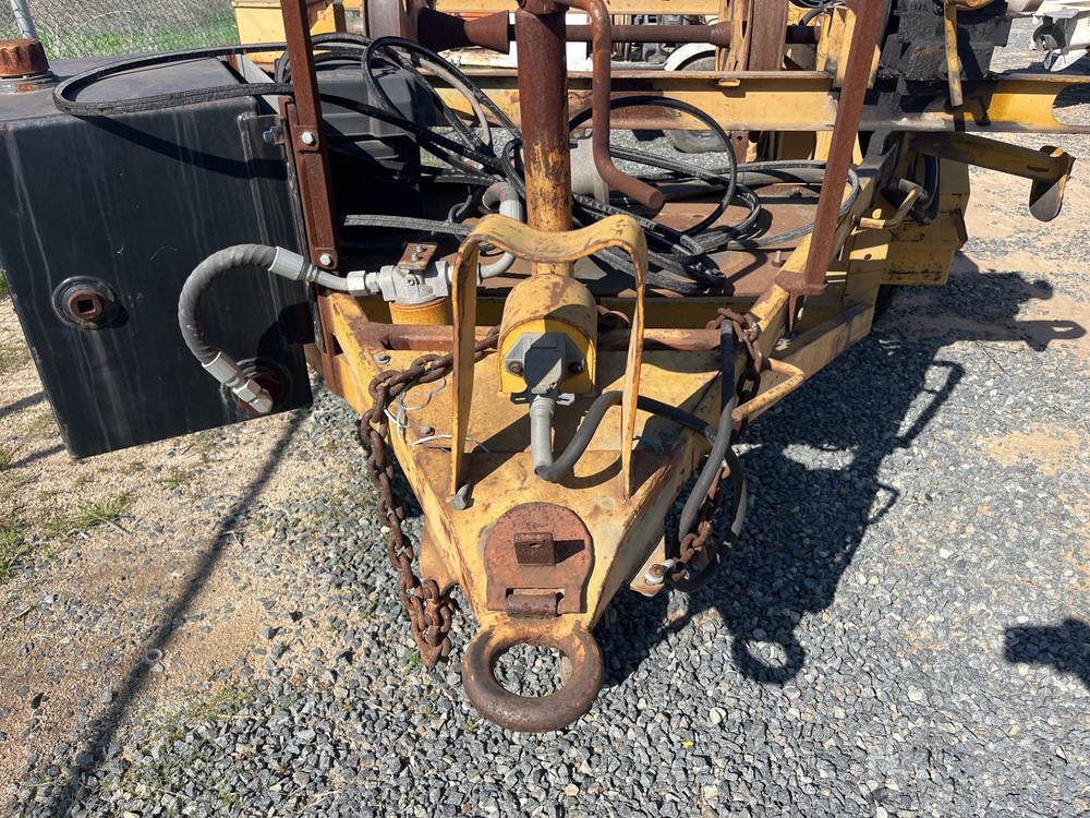 1986 Harper Line Pulling Winch Trailer # 4457