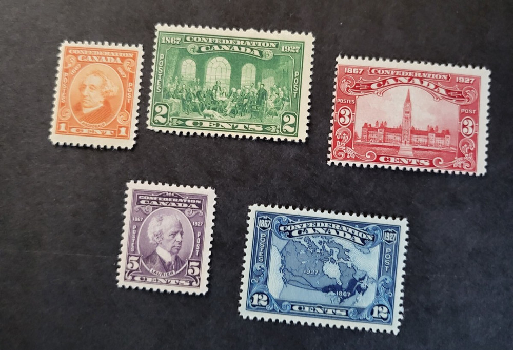 Stamps Canada Scott #141-5 never hinged