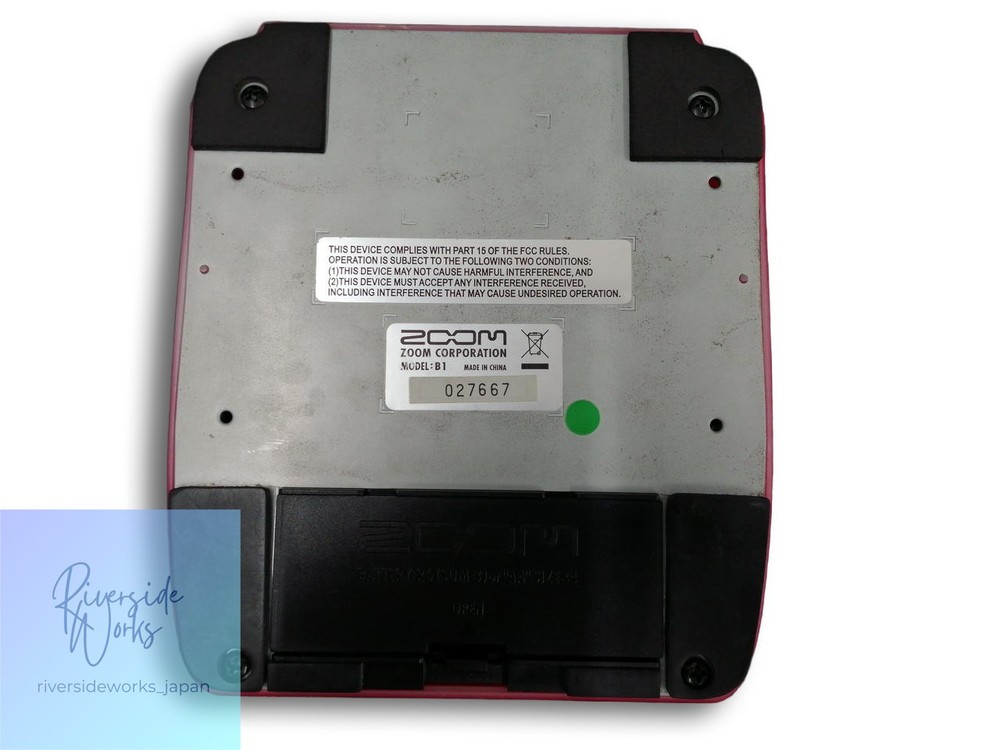 ZOOM B1 Multi-Effects Pedal - Bass Guitar Effects Processor JP