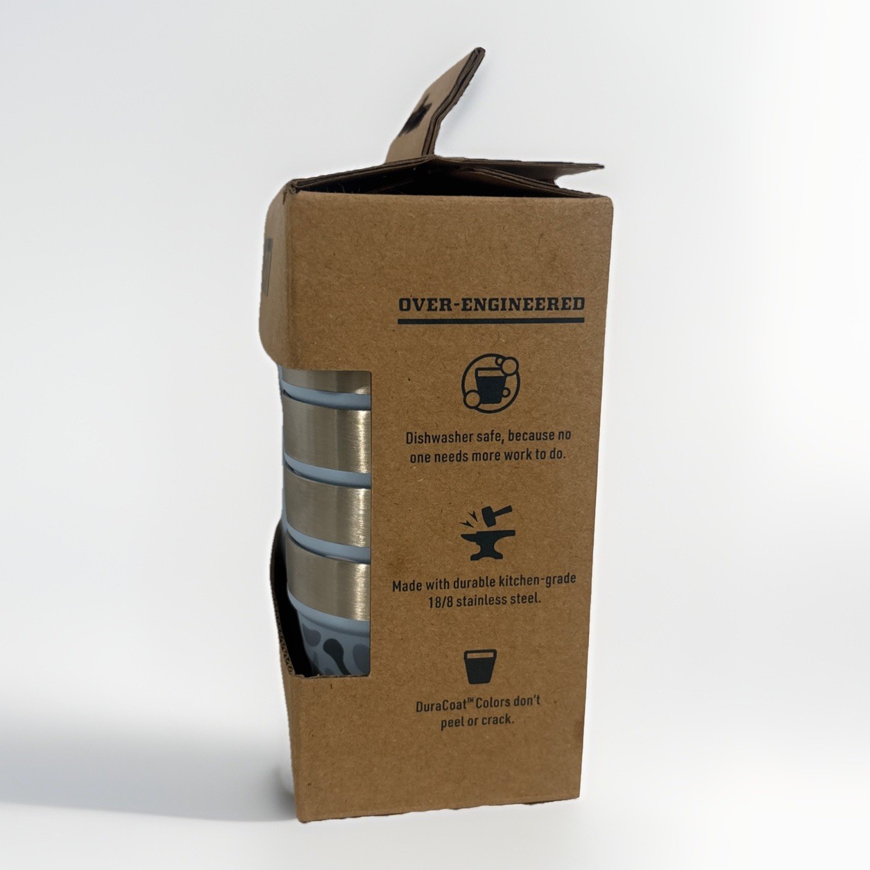 4 Yeti BLUE CAMO Shot Glasses with Matching Color Carrying Case