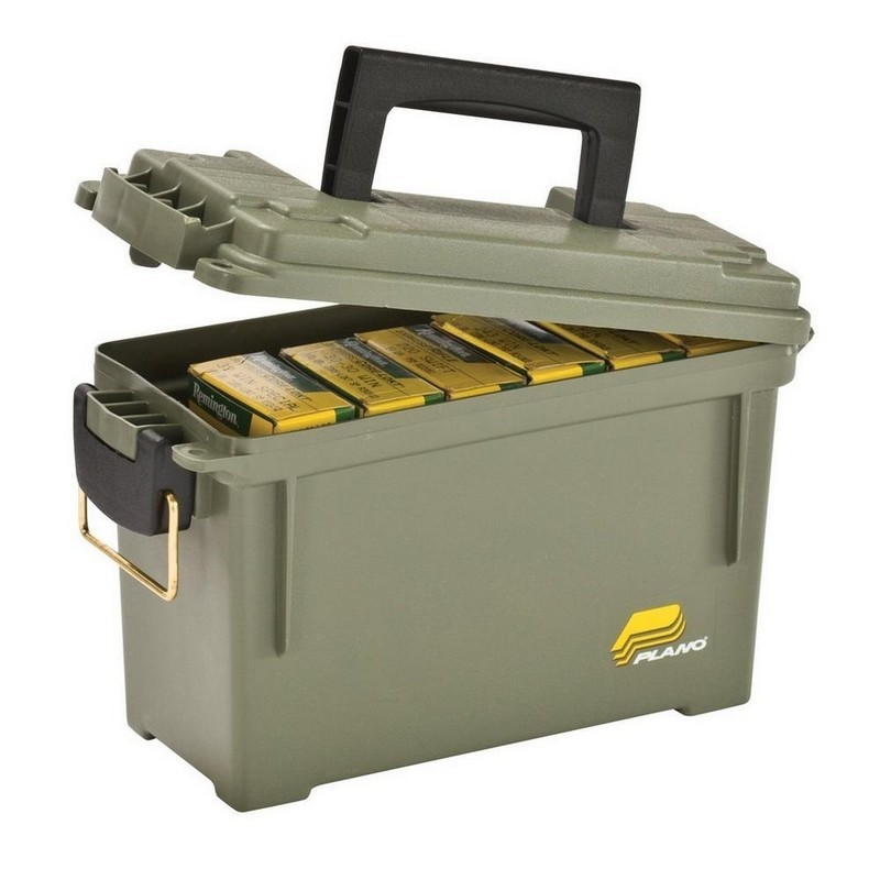 Plano Element-Proof Field Ammunition Field Box Ammo Storage, OD Green, 1312