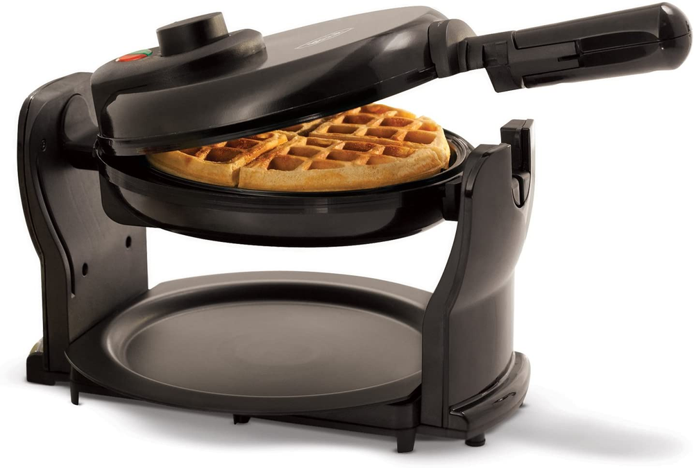 Belgian Waffle Maker Commercial Double Waring Breakfast Iron Kitchen Heavy