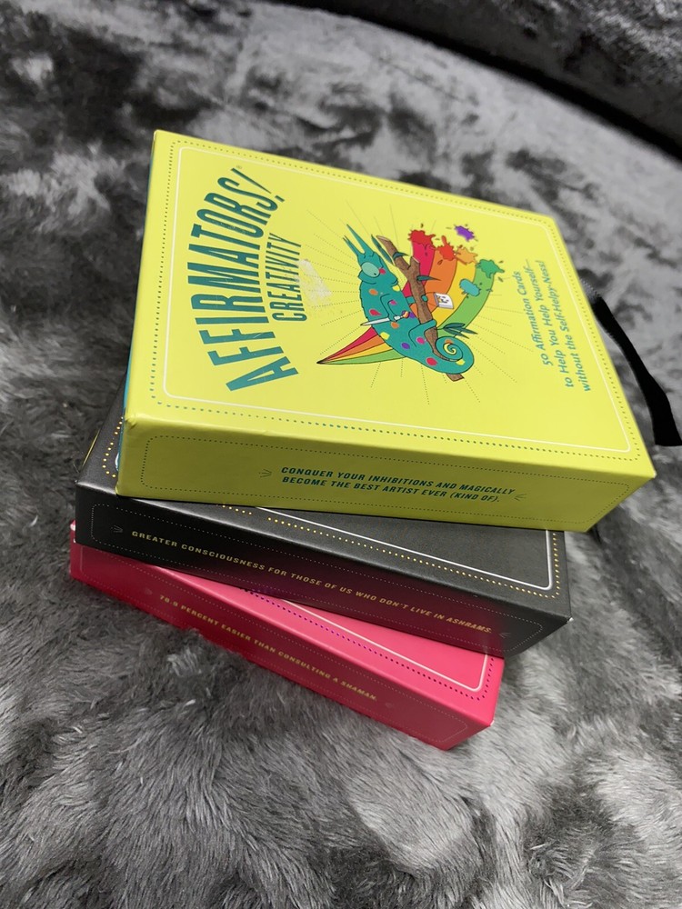 Affirmators! 3 Pack Bundle Set (Love & Relationships, Creativity….)