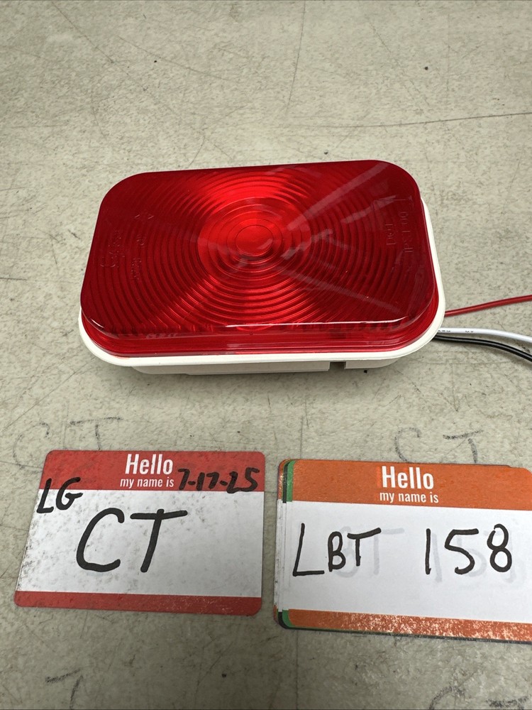 Grote 52202 Rectangular Stop Tail Turn Light Red