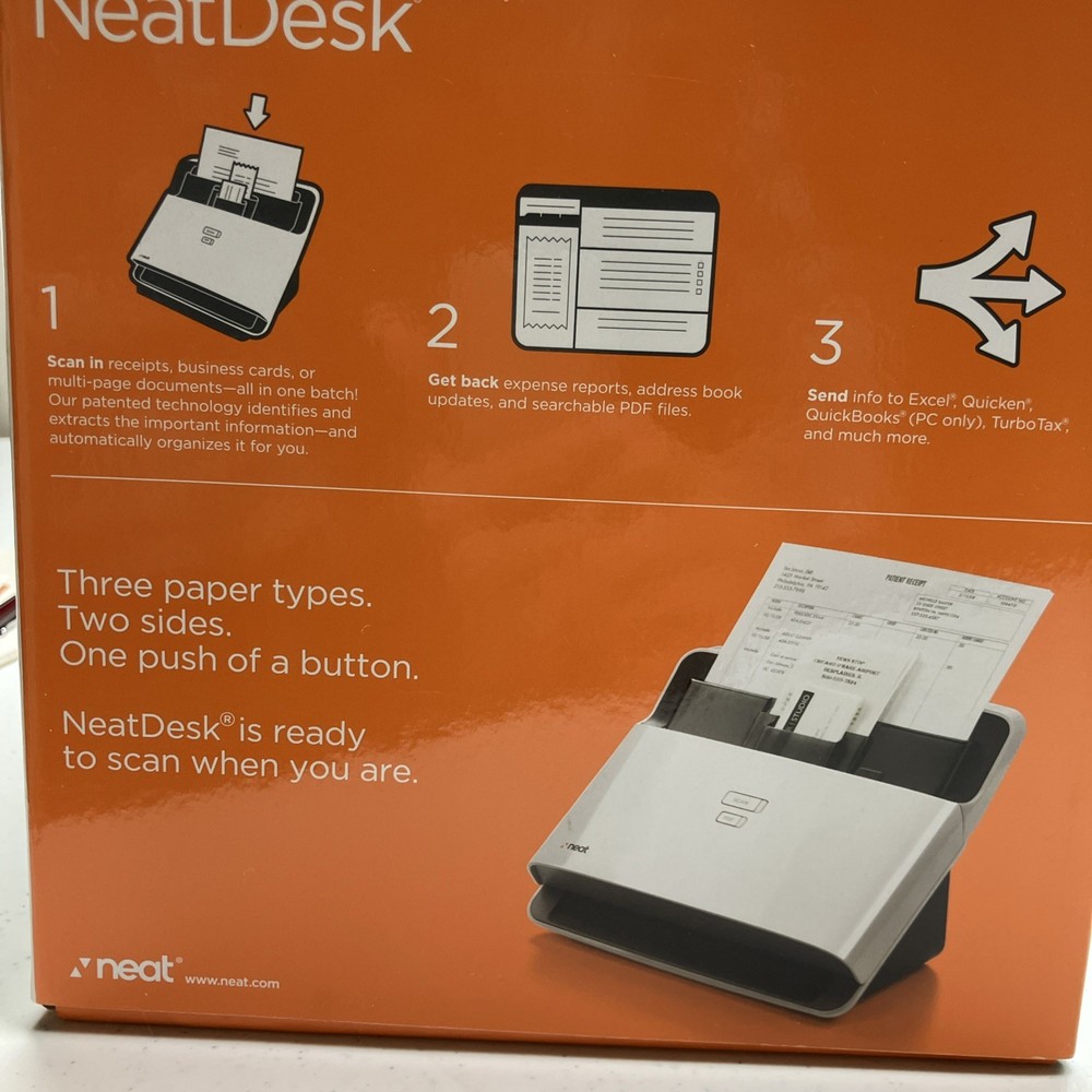 Neat Desk Desktop Scanner and Digital Filing