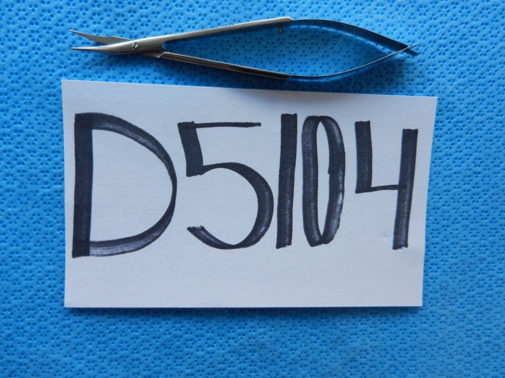 D5104 Pilling Weck McClure Iris Scissors 35-2144