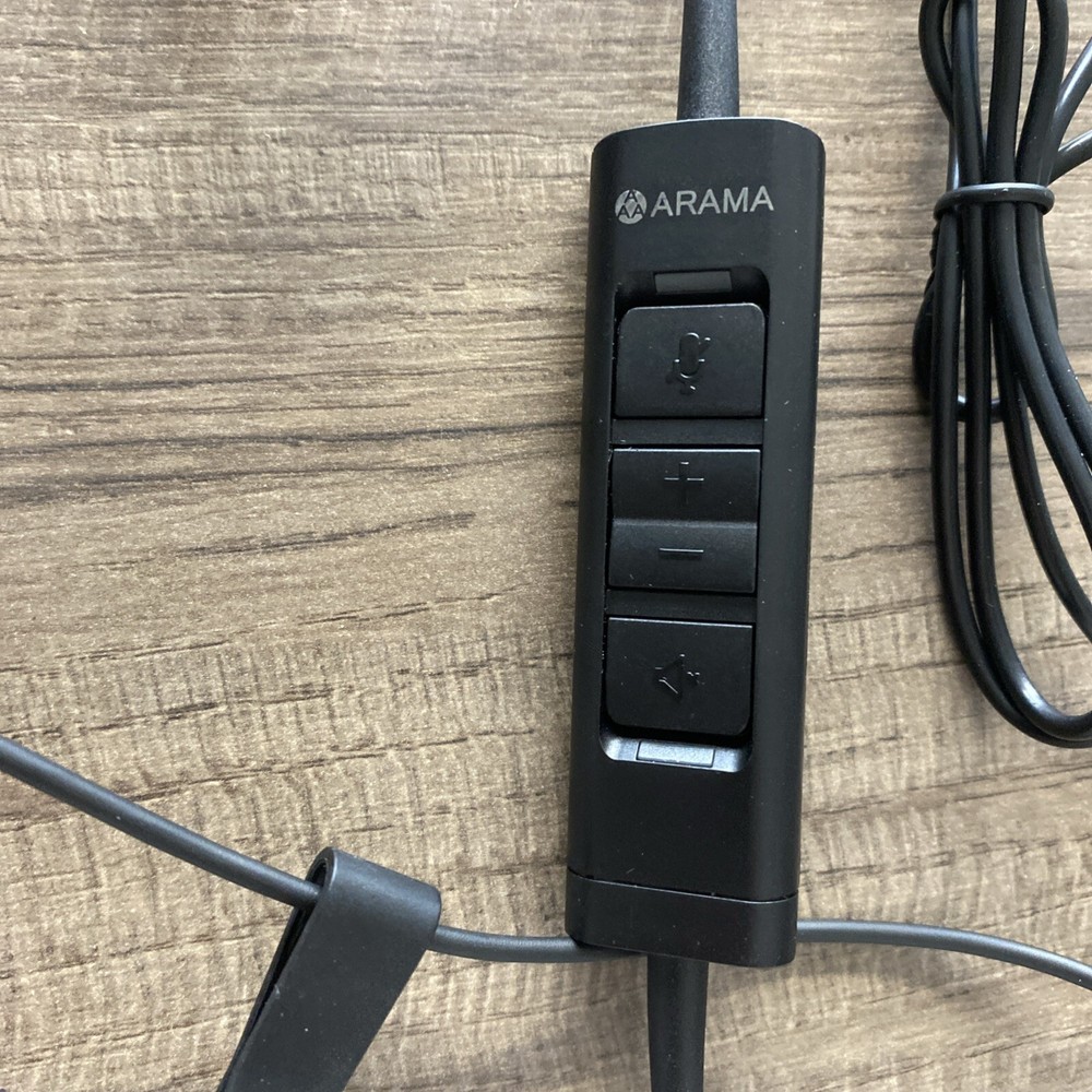 Arama Call Center Headset, Lightweight, USB Model A200USB Read/L