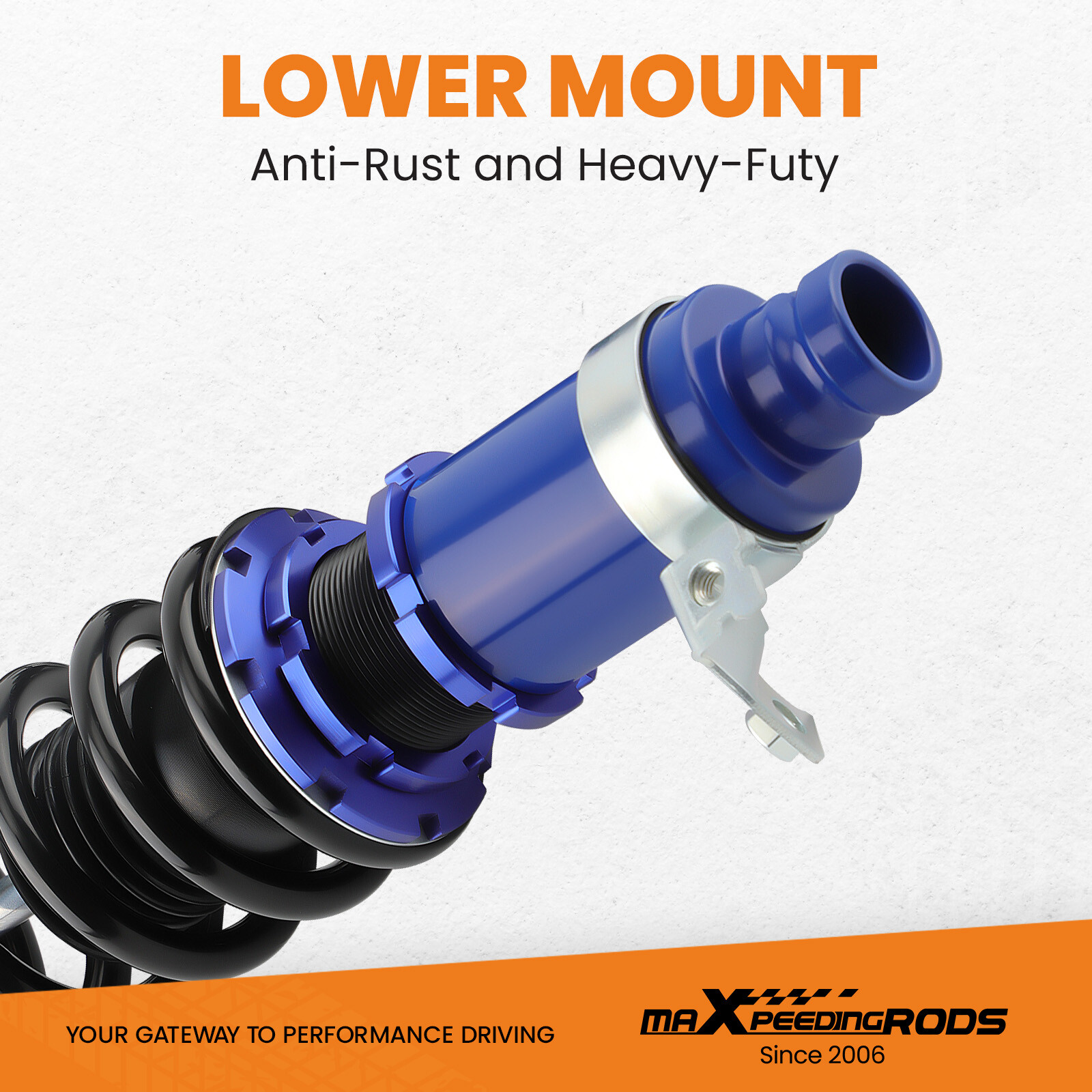 MAXPEEDINGRODS STREET ADJUSTABLE COILOVERS FOR HONDA CIVIC 92-00 INTEGRA 94-01