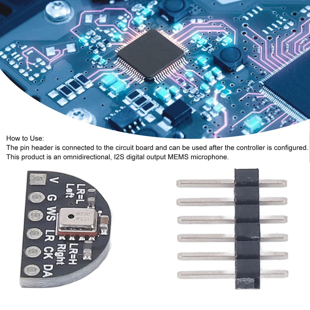 2 Sets MEMS Microphone Module Stable Reliable High Sensitivity For Sipeed