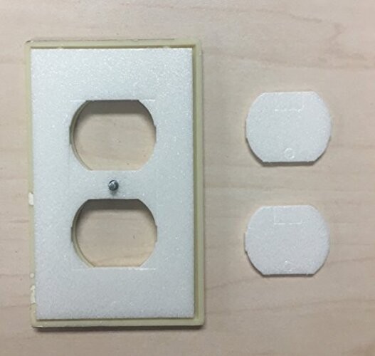 Wall Plate Insulation Gasket 100 Pack, Wall Gasket Replacement Made with