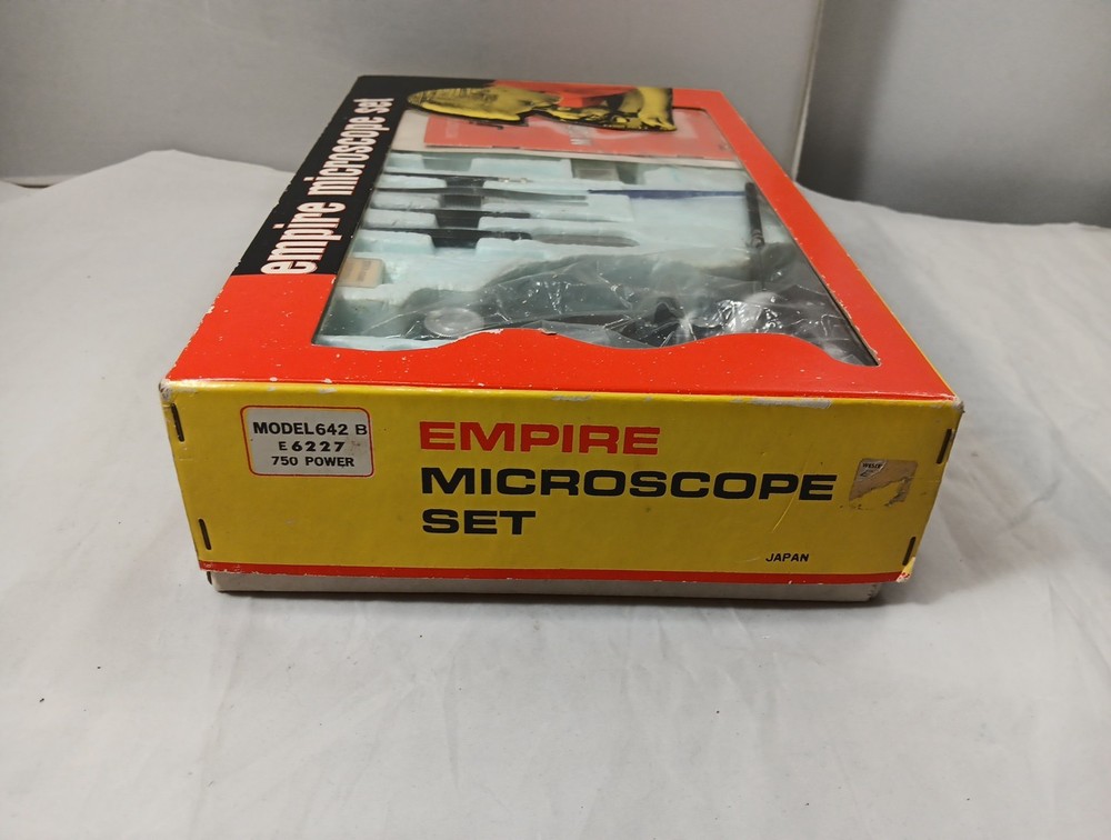 1967 Empire Microscope Set Model 642 B