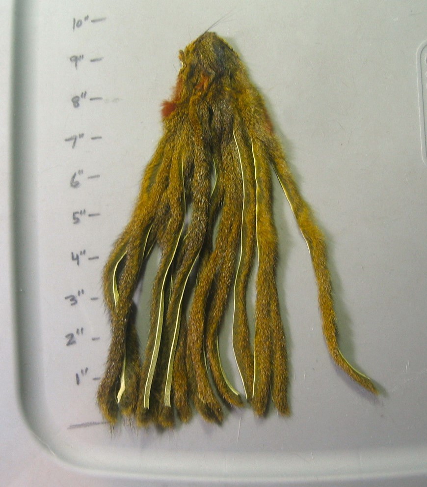 Pine Squirrel Zonker Hide-combine shipping