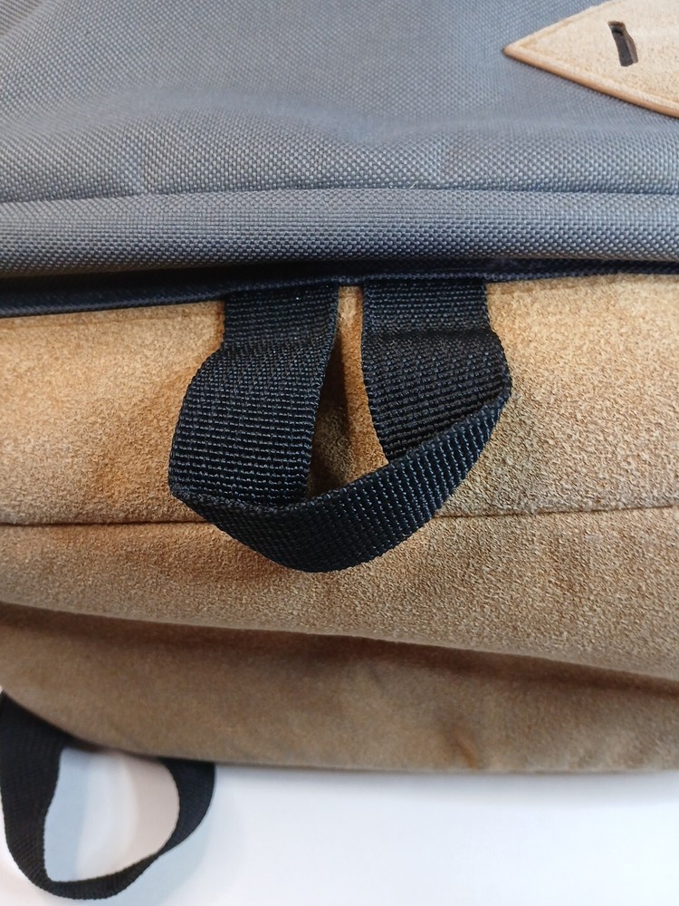 Dome Backpack Gray Headphone Jack Striped Inside Unisex