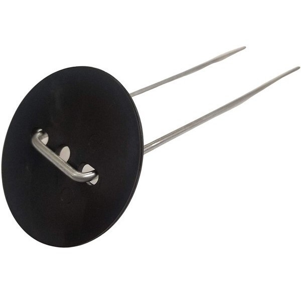 Farm Plastic Supply - Black Ground Cover Staple and Cap Combo