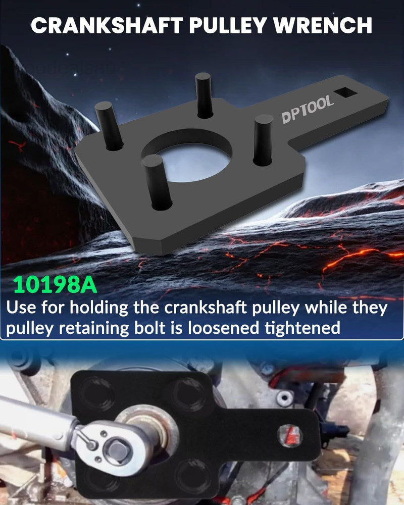 Camshaft Phaser Timing Chain Tool Kit Holding 9PC