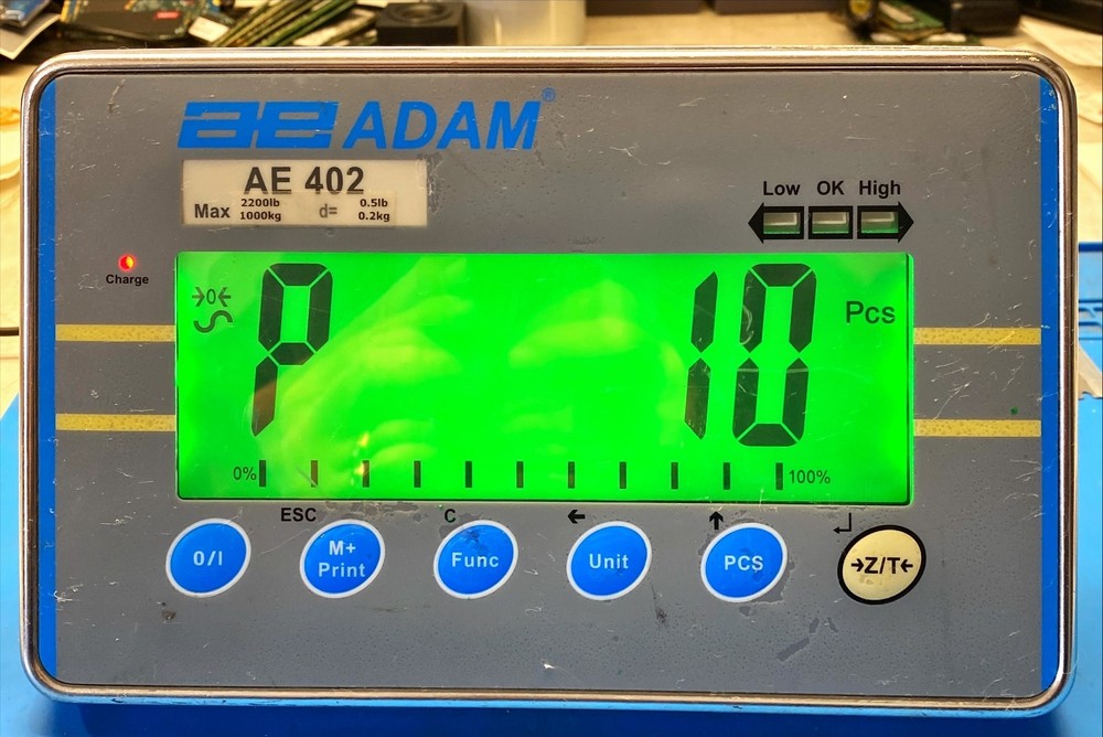 ADAM EQUIPMENT AE 402 - MULTI FUNCTION WASHDOWN INDICATOR ONLY FREE SHIPP{ING