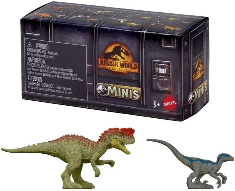 Jurassic World Dominion Minis Dinosaurs 9 Blind Box Surprise Packs GWP38-956C
