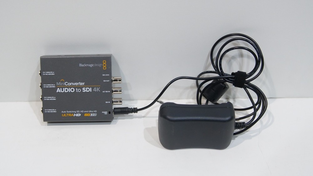Blackmagic Design Mini Converter - Audio to SDI 4K