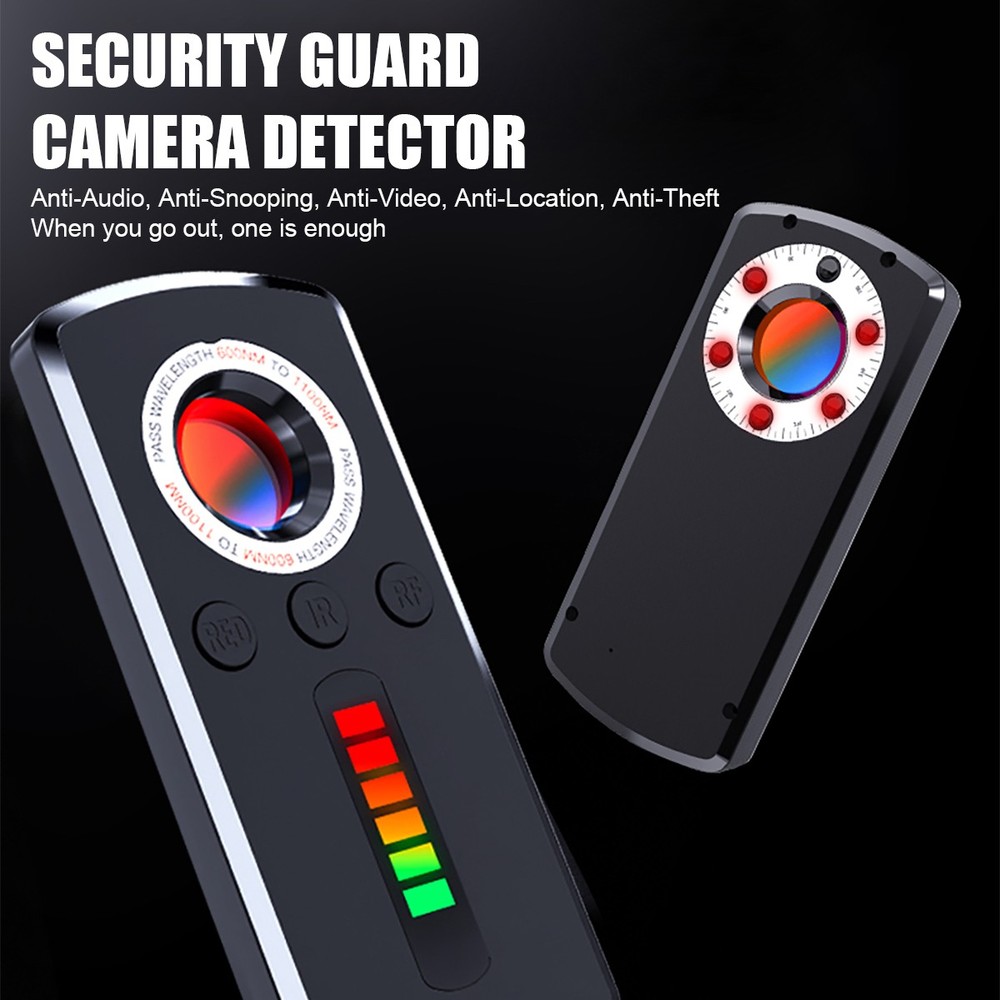 Anti-Spy Hidden Camera Wireless Detector Bug GPS Tracker Finder Scanner Device_