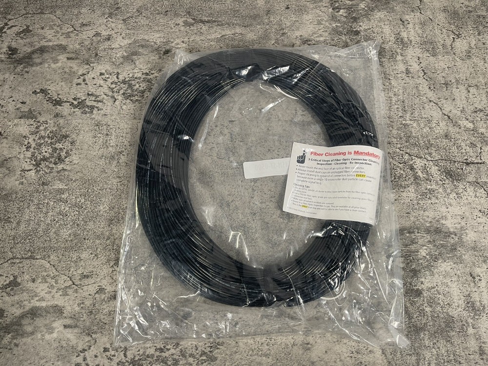 500Ft Camplex Simplex Single Mode ST Fiber Optic Tactical Cable