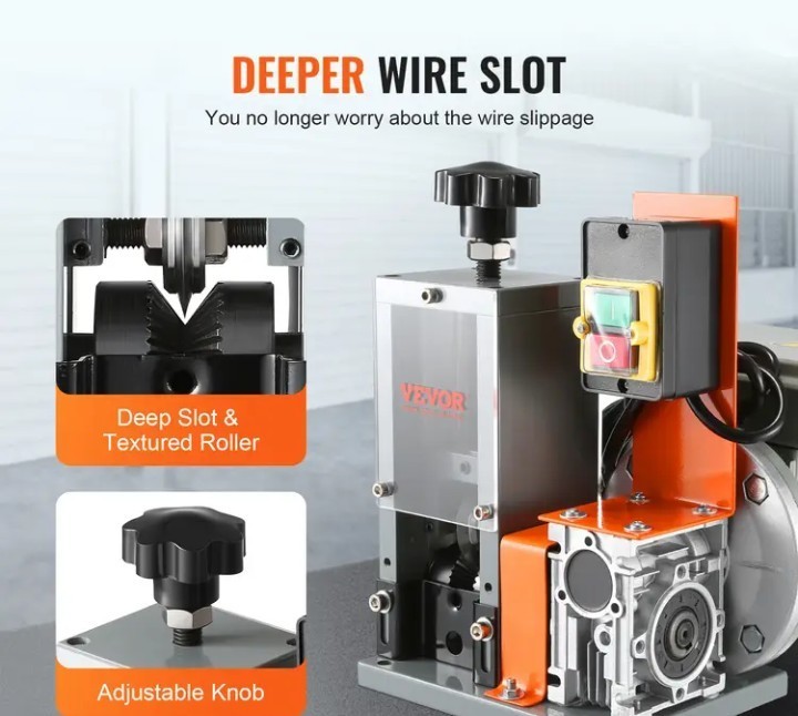 VEVOR Electric Wire Stripping Machine Automatic Copper/Aluminum Wire Stripper