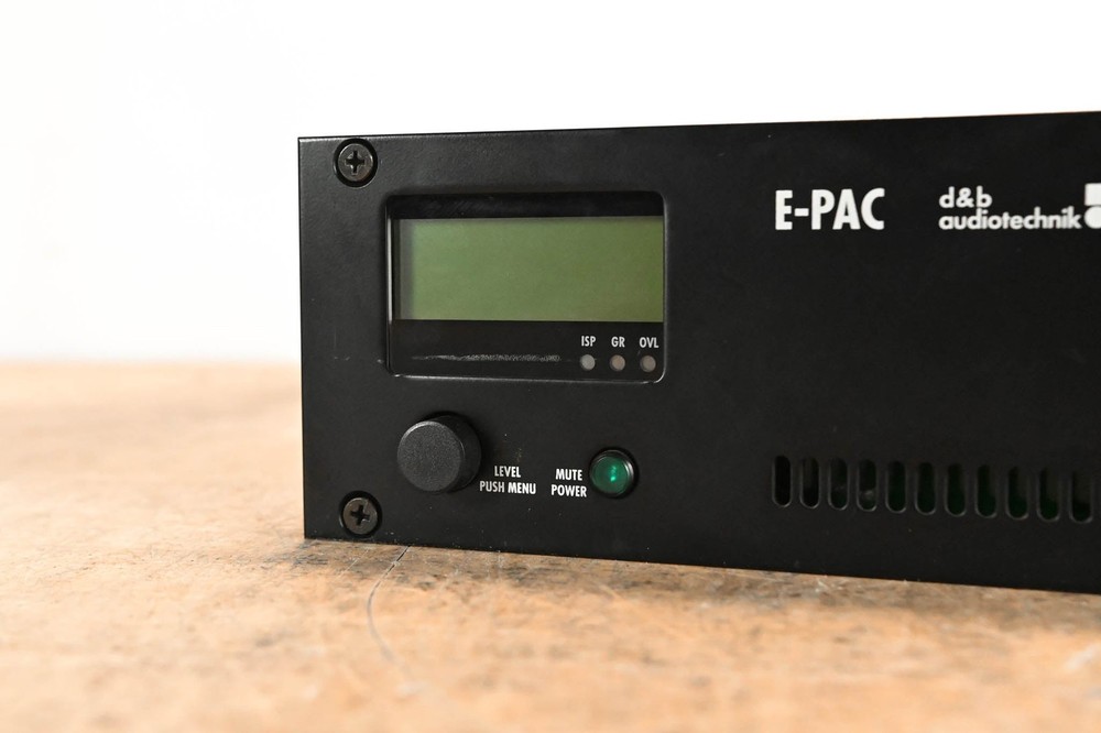 d&b audiotechnik E-PAC Single-Channel Power Amplifier Controller CG01V8Q