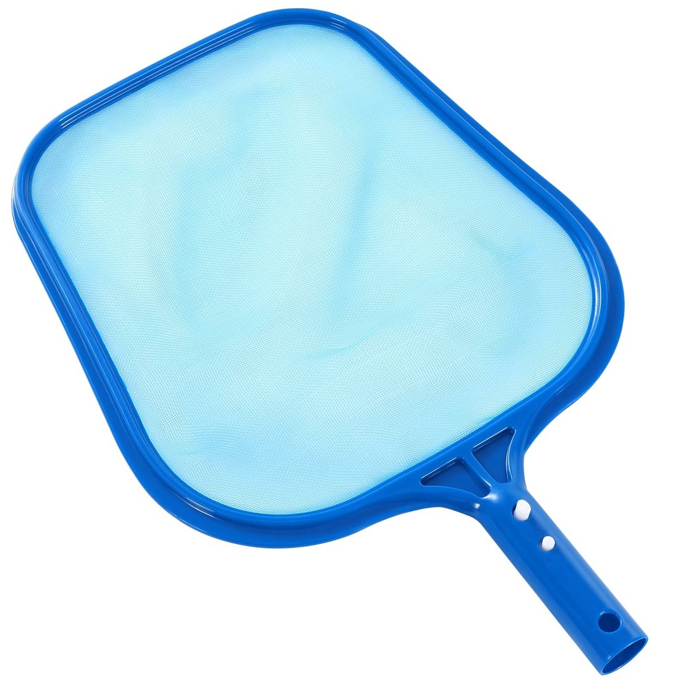 Pool Skimmer - Pool Net, Pool Skimmer Net with Solid Plastic Frame, Skimmer N...